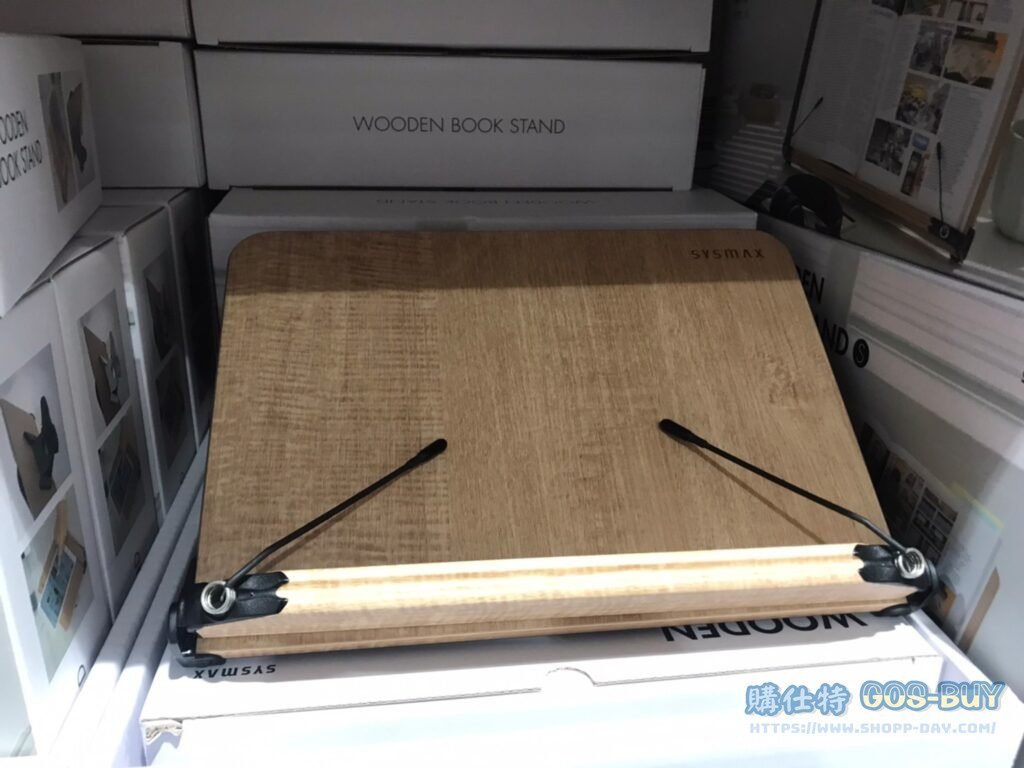 SYSMAX BOOK STAND 2PC SYSMAX木製讀書架兩件裝 尺寸：S 30X4X21 CM #128481