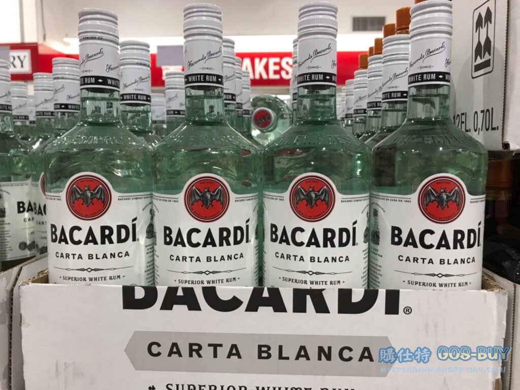 BACARDI RUM 1L 百佳得蘭姆酒 1L #68480