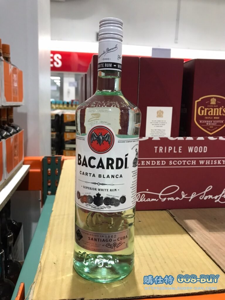 BACARDI RUM 1L 百佳得蘭姆酒 1L #68480