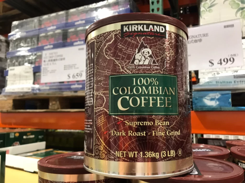 科克蘭哥倫比亞濾泡式咖啡1360公克