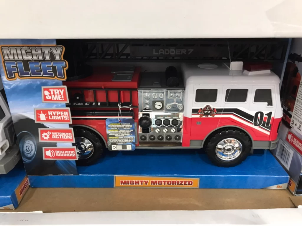 MIGHTY FLEET MOTORIZED 緊急救援機動玩具車 #1422774