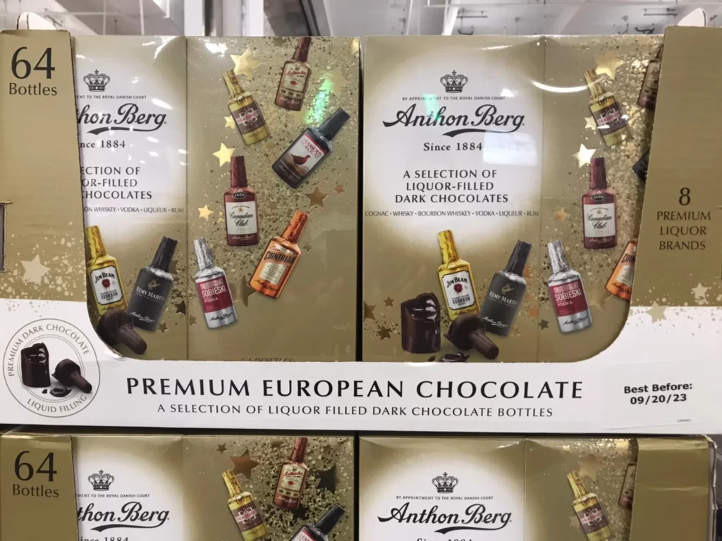 ANTHON BERG 烈酒巧克力 1公斤/64入