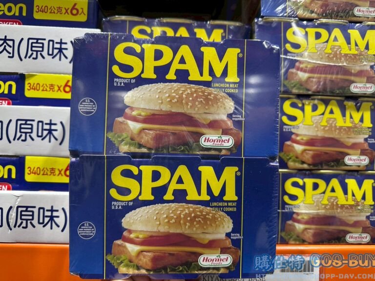 SPAM LUNCH MEAT 好味餐肉罐頭(原味) 340公克X6罐入 #112950