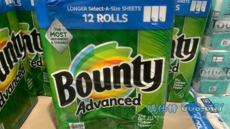 BOUNTY兩層隨意撕特級廚房紙巾 107張X12卷