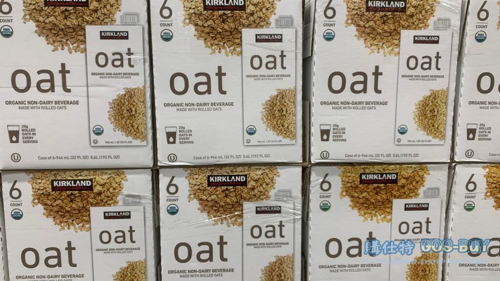 KIRKLAND SIGNATURE 科克蘭有機燕麥飲 每罐946毫升X6入 #1272413