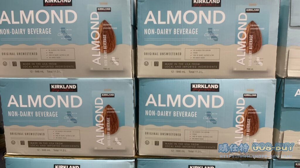 KIRKLAND SIGNATURE 科克蘭杏仁飲 每瓶946毫升X12入 #1254382