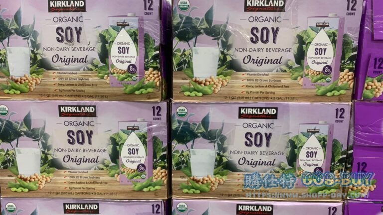 KIRKLAND SIGNATURE 科克蘭有機豆奶(原味) 每罐946毫升X12入 #149100