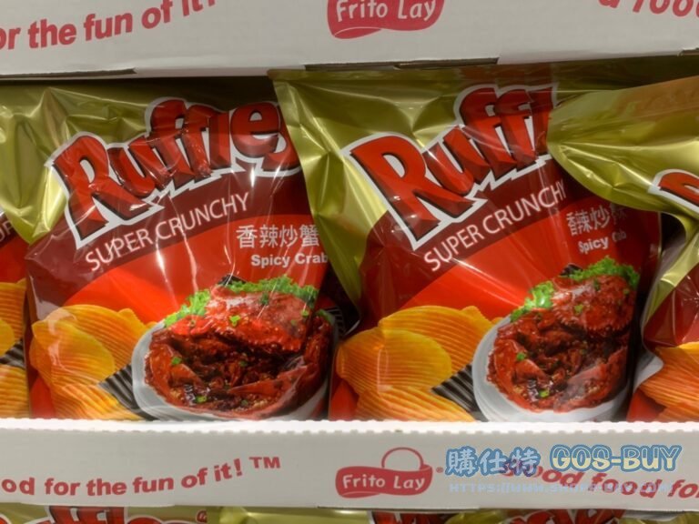 RUFFLES SPICY CRAB CHIPS 波樂香辣炒蟹味厚切洋芋片 580公克 #123854