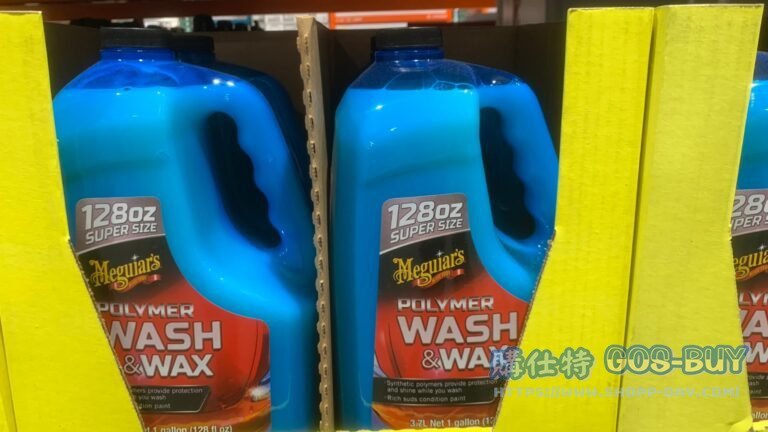 MEGUIAR’S WASH & WAX MEGUIAR’S 洗車精 每罐3.7公升/1加侖 #1498350