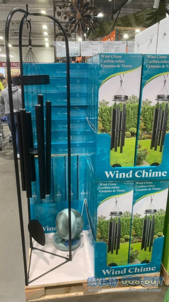WIND CHIME 鋁製風鈴 長23寬23高154公分 #2127131