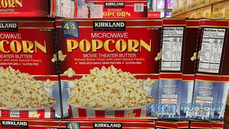 KIRKLAND SIGNATURE 科克蘭 奶油口味微波爆米花 93.5公克 X44包入 #103554