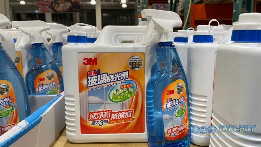 3M GLASS CLEANER 魔利玻璃亮光劑 600毫升+3785毫升補充 #134051