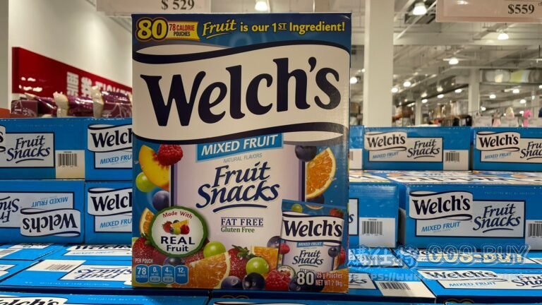 WELCH’S FRUIT SNACKS 果汁軟糖 25公克X80包 #919157