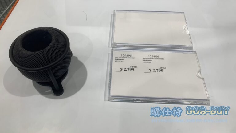 APPLE HOMEPOD NINI GREY 無限揚聲器/灰 MY5G2TA/A #129895