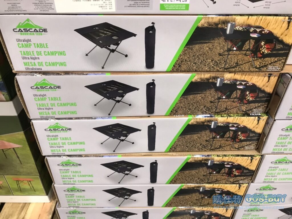 CASCADE MOUNTAIN TECH UL TRALIGHT CAMP TABLE 鋁合金輕量布面摺疊桌 #2622128