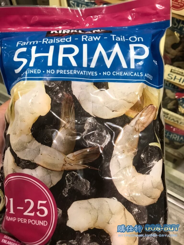 科克蘭養殖超大生蝦仁