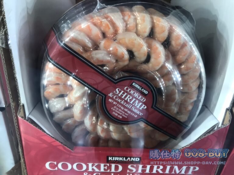 科克蘭冷凍熟蝦佐考克沾醬