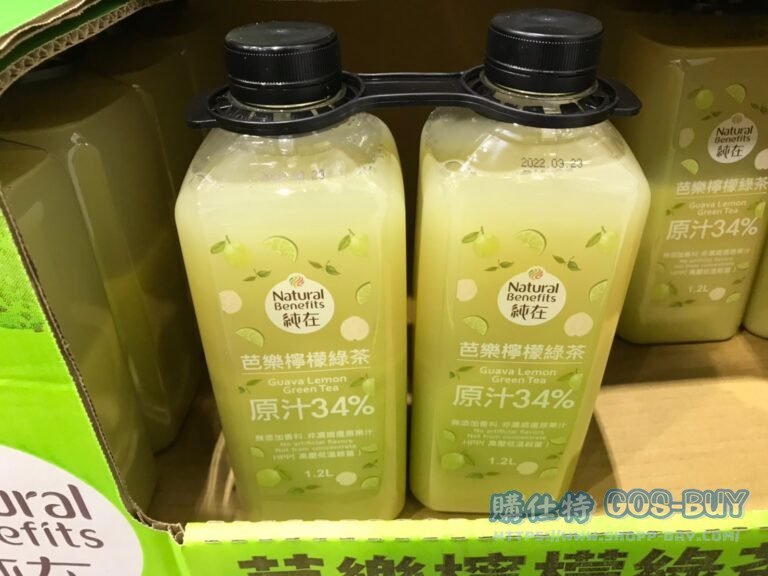 純在芭樂檸檬綠茶 1.2L X2PK #131330