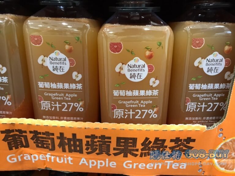 純在葡萄柚蘋果綠茶1.2L X 2PK #131331