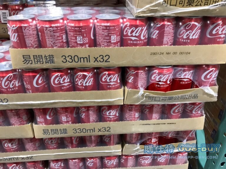 COCA COLA CAN 可口可樂易開罐 330毫升 X 32入 #78024