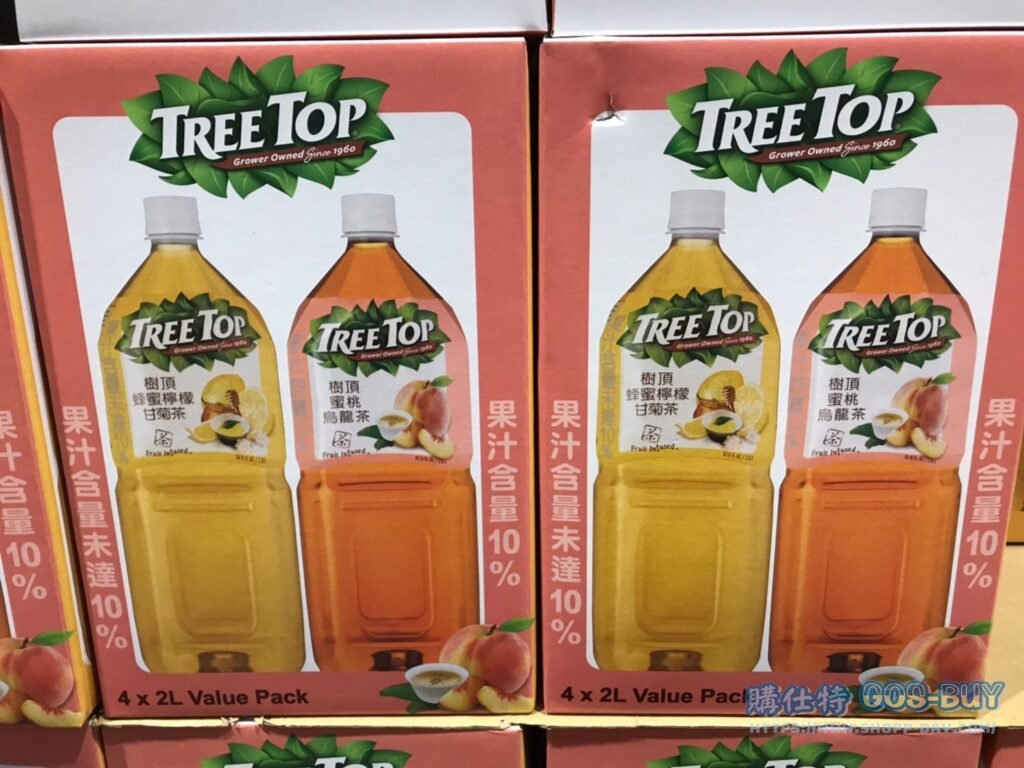 TREE TOP FRUIT TEA 果茶組合 2公升X4入 #62655