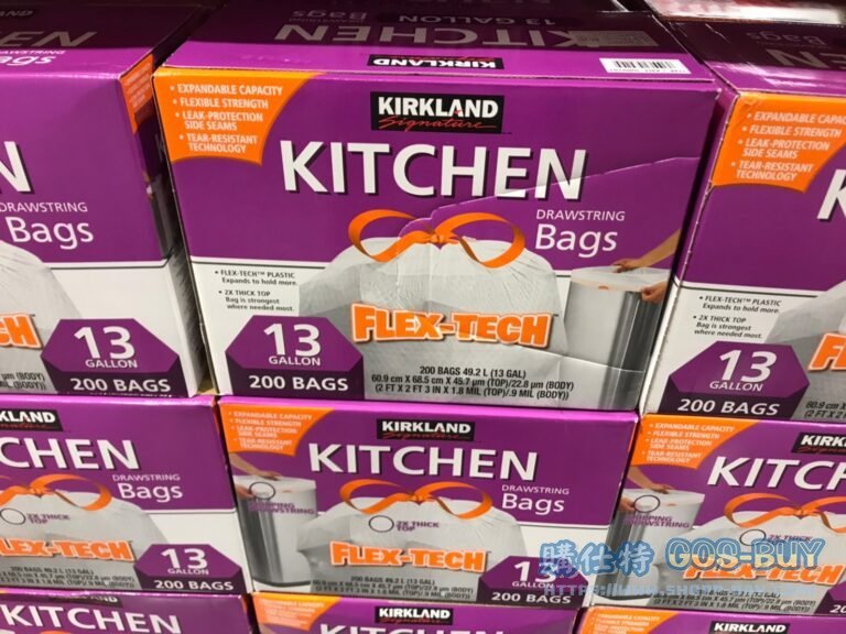 科克蘭拉繩式垃圾袋 200入