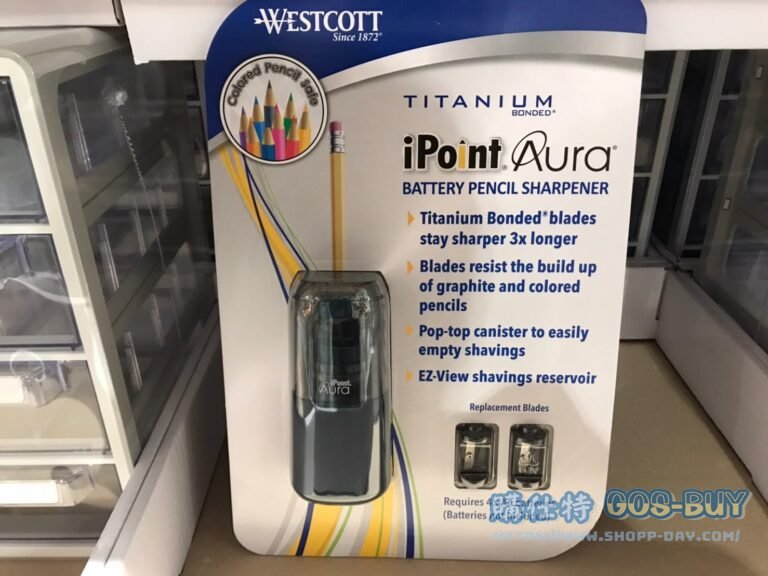 WESTCOTT彈蓋電動削鉛筆機組