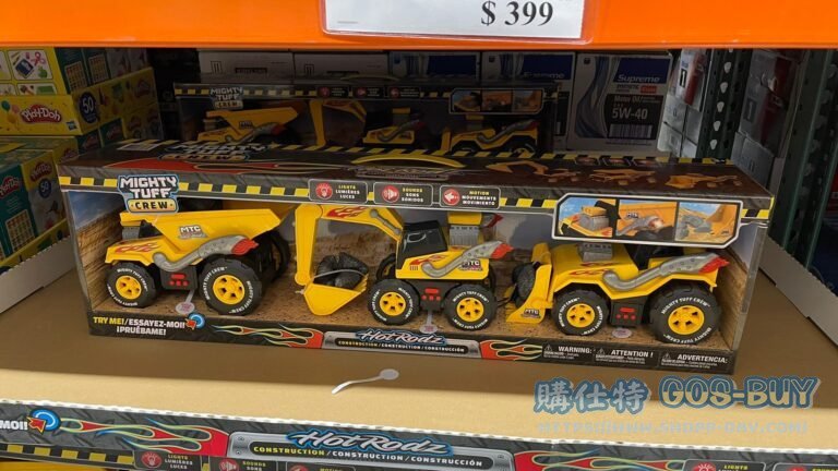 MIGHTY TUFF 3PK WITH LIGHTS & SOUNDS 聲光工程車三入組 #1425382