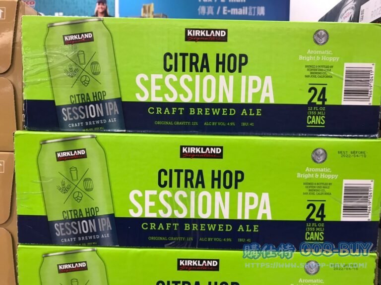 KIRKLAND SIGNATURE HOP SESSION IPA 355ML X24 CAN 科克蘭精釀IPA啤酒 #1447086