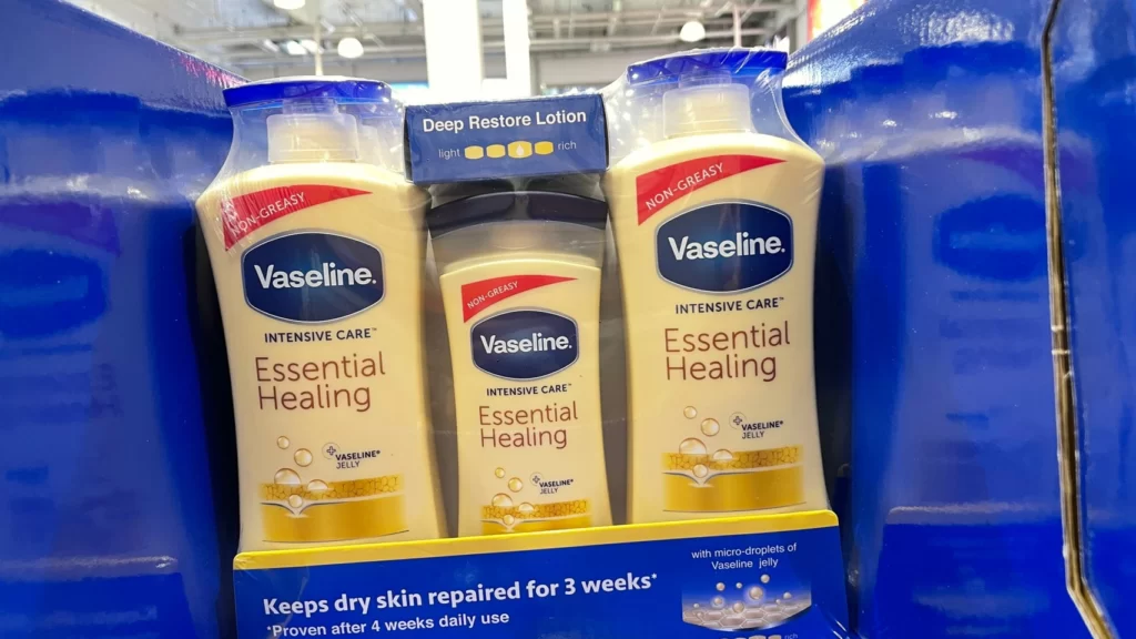 VASELINE BODY LOTION 進口潤膚身體乳液三入