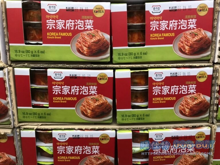 JONGGA 宗家府泡菜 80公克6入
