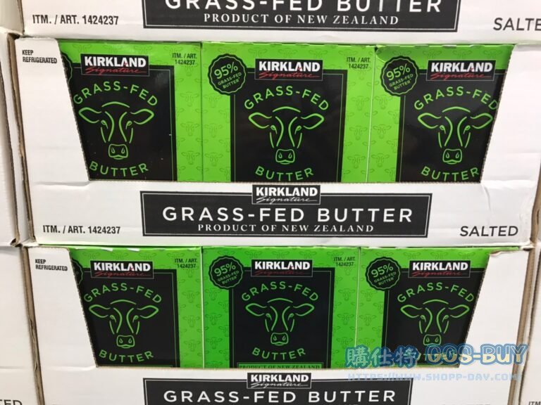 KIRKLAND SIGNATURE科克蘭 NZ GRASS FED SALTED BUTTER 紐西蘭草飼含鹽奶油908G #1424237