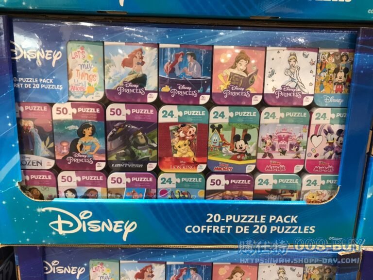 PUZZLE TINS 卡通迷你拼圖 20入 #1137955