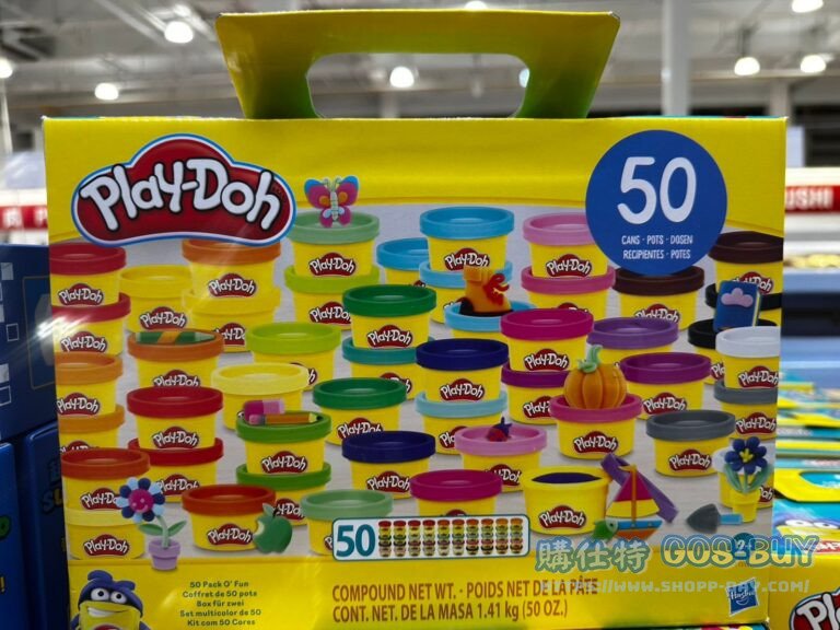 PLAY-DOH 50CT VALUE SET 培樂多50入多色黏土組 每罐1OZ #1202467