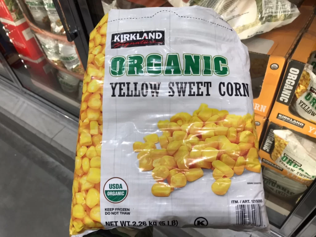 科克蘭冷凍有機玉米粒2.26KG