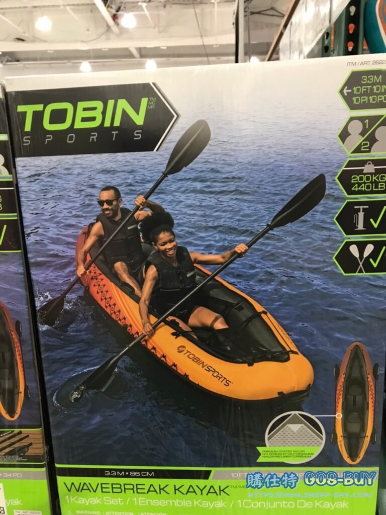 BESTWAY WAVEBREAK KAYAK 雙人座充氣獨木舟 長330 X 寬86 X 高48 CM #2622029