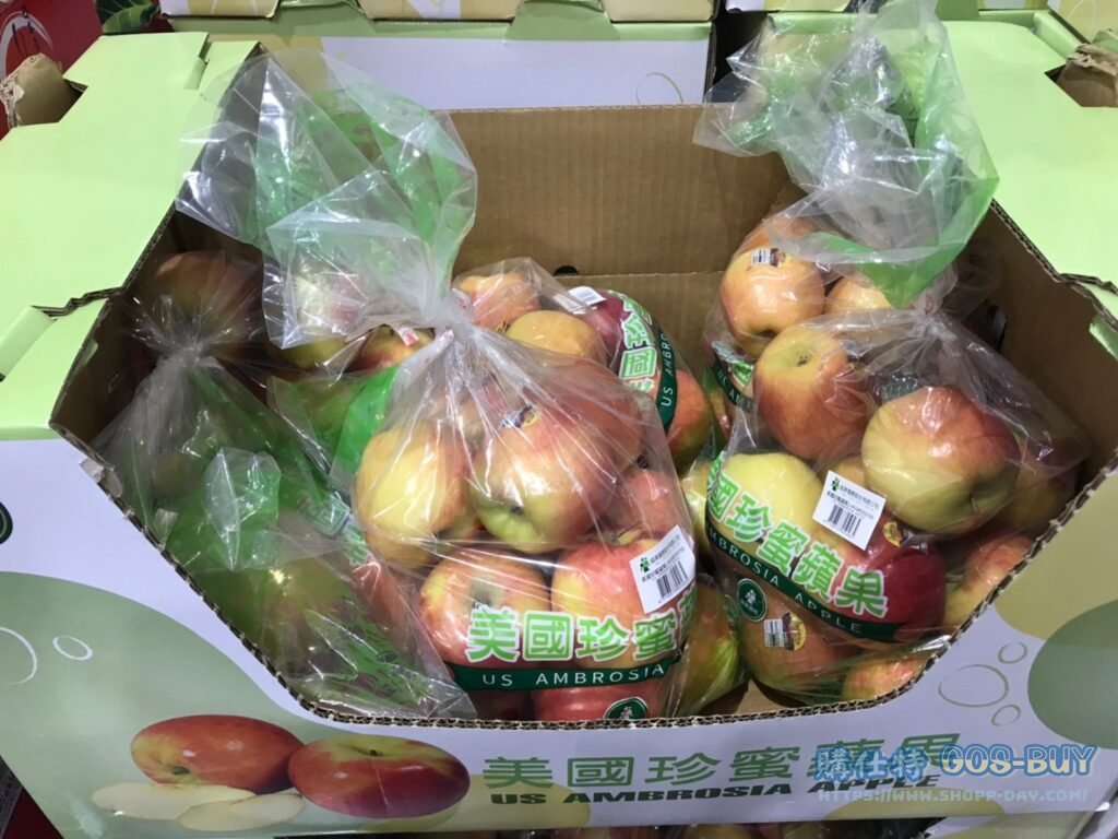 US AMBROSIA APPLE 美國珍蜜蘋果 2.4公斤 #5555765