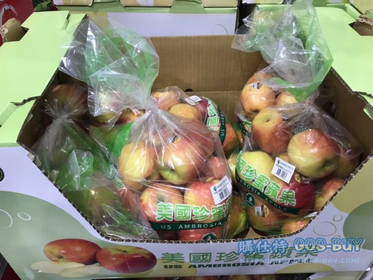 US AMBROSIA APPLE 美國珍蜜蘋果 2.4公斤 #5555765