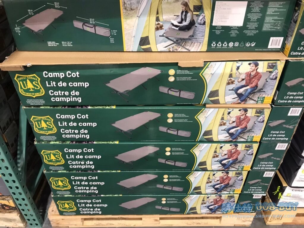 CASCADE MOUNTAIN TECH USFS PORTABLE CAMP COT 便攜式露營折疊床 #2622109