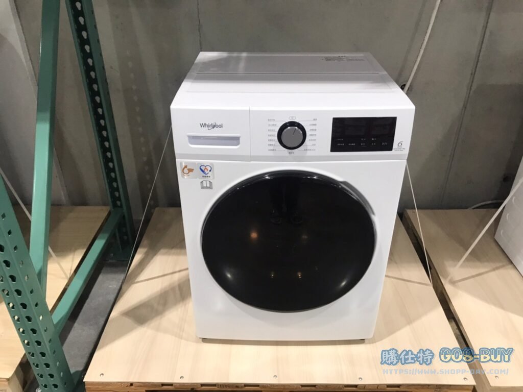 WHIRLPOOL F/L WASHER/DRYER 滾筒洗脫烘衣機 10/6公斤 WEHC10ABW #131142