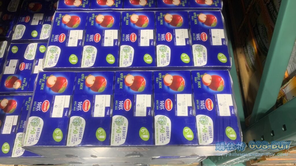 JUVER APPLE JUICE 蘋果汁 每瓶200毫升 X 30入 #105918