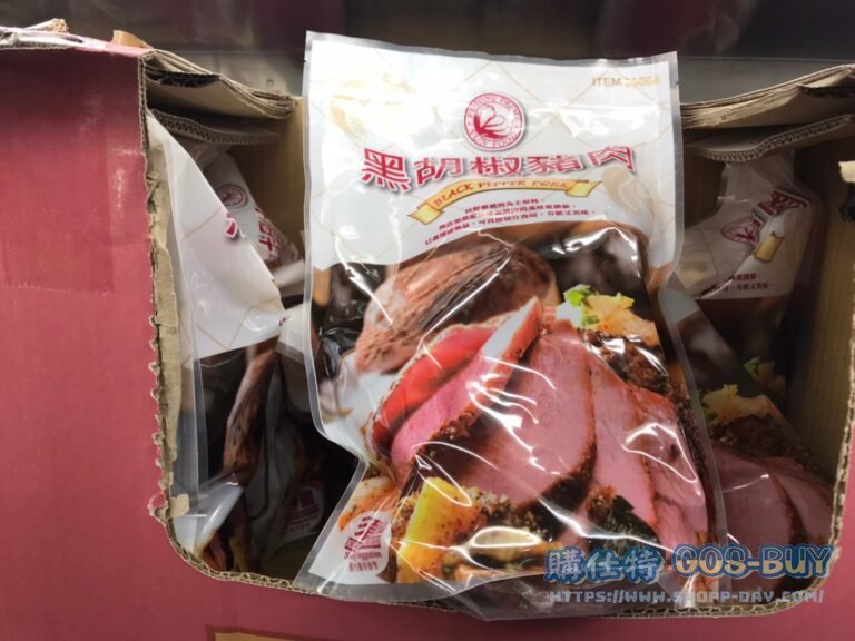 FUTONG BLACK PEPPER PORK 富統黑胡椒豬肉 400克3入 #99066