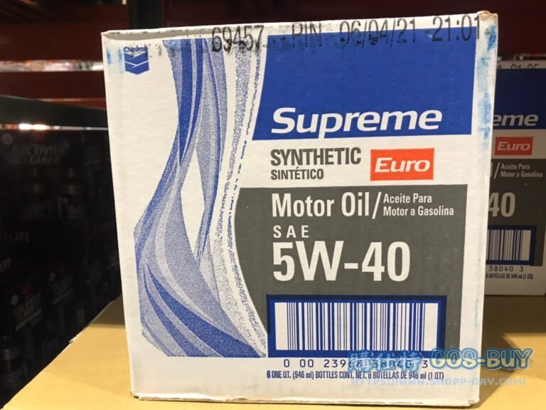 CHEVRON SUPREME MOTOR OIL 全合成機油5W-40 EURO 每箱946毫升X6入 #1034335
