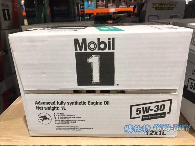 MOBIL-1 MOTOR OIL ESP 5W-30 FULL SYN 全合成機油1000ML X 12PK #134950