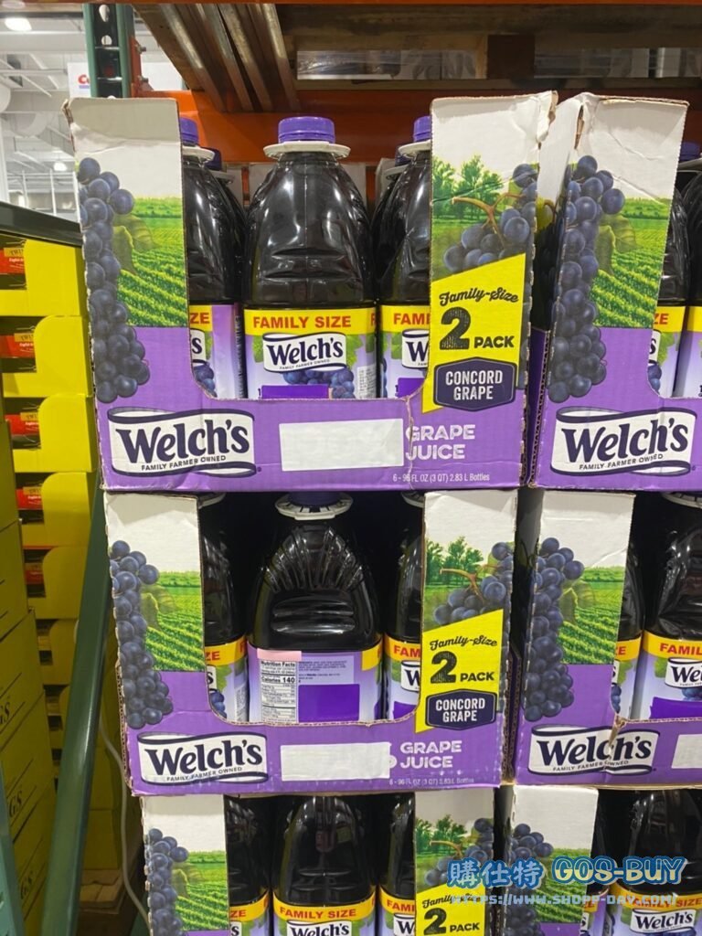 WELCH'S 康果葡萄汁 每瓶2.84公升X 2入 #316629