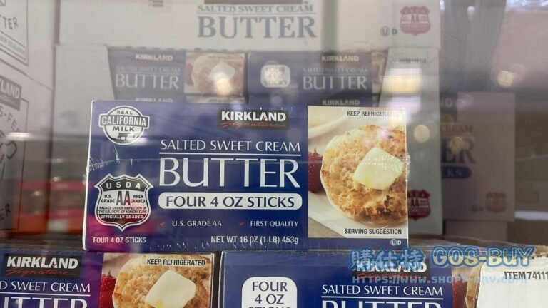 KIRKLAND SIGNATURE 科克蘭 SALTED BUTTER 含鹽奶油453G X 4 #741114