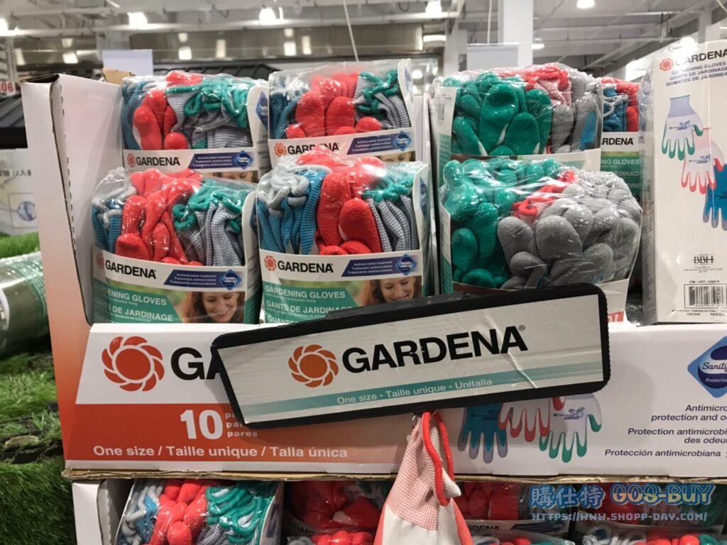 GARDENA LATEX FOAM GLOVES 乳膠園藝手套10入 單一尺寸 #129819