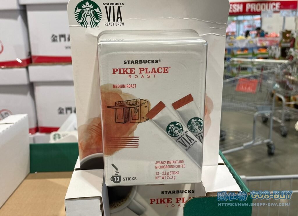 派克市場即溶研磨咖啡 2.1公克 X 26包入 #125971