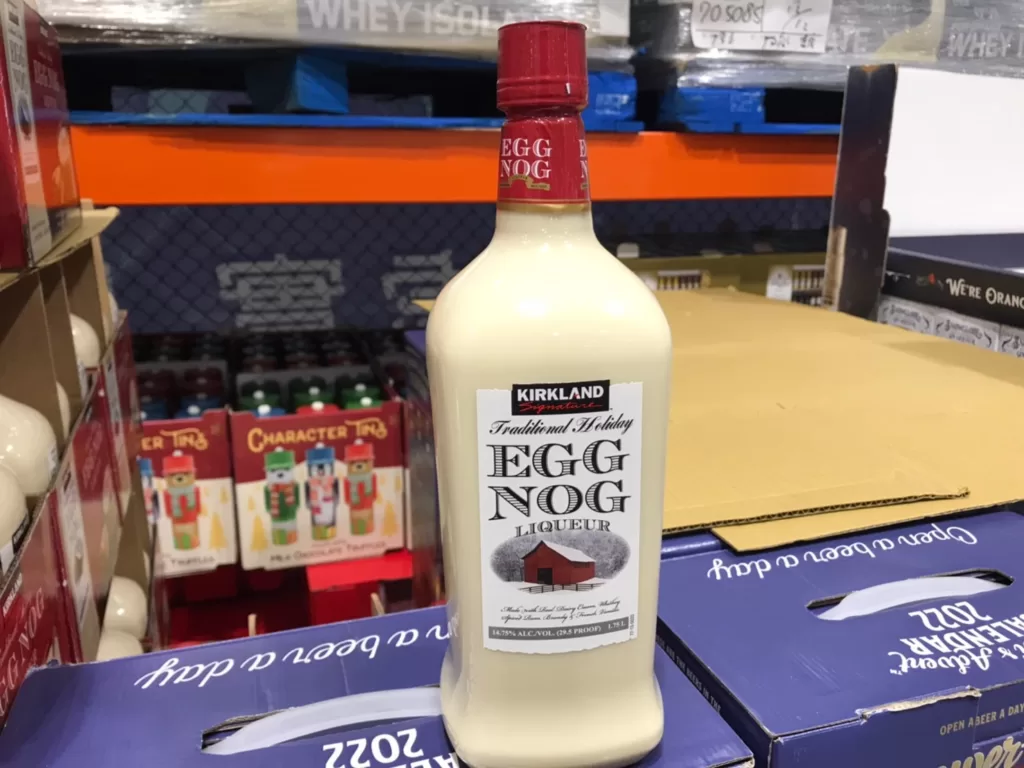 KIRKLAND SIGNATURE 科克蘭 EGG NOG LIQUEUR 蛋酒1.75L #780974