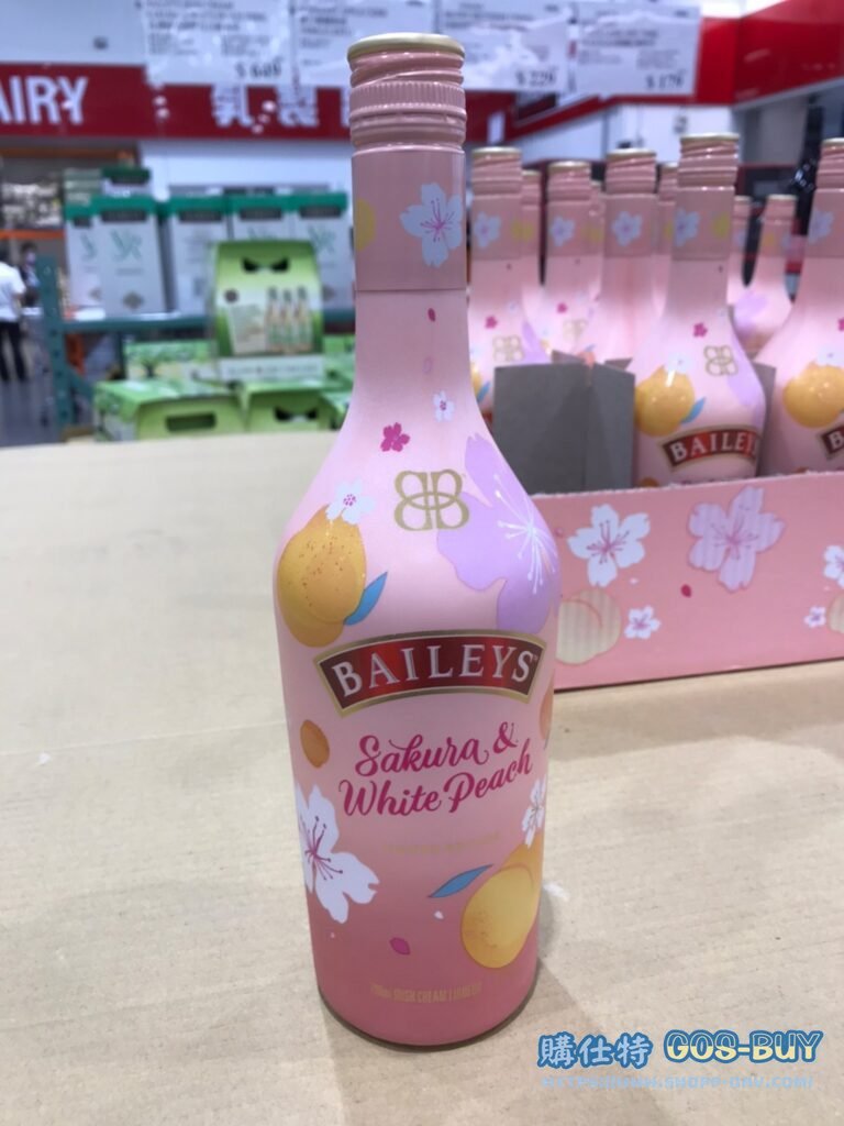 BAILEY'S IRISH CREAM SAKURA & WHITE PEACH 700ML 貝禮詩奶油櫻花白桃風味 #133330